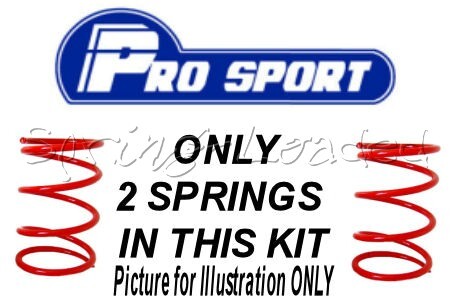 Prosport lowering springs - lowering, 25mm