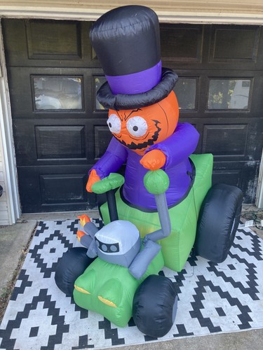 Inflatable pumpkin driving - inflatable,