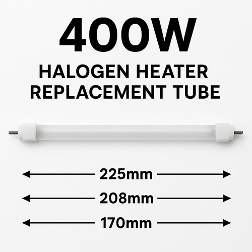 400w frosted quartz halogen - frosted,