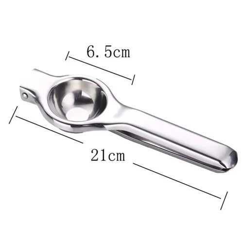 Stainless steel lemon squeezer - stainless,