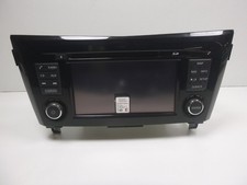 2016 NISSAN QASHQAI SAT NAV RADIO CD PLAYER HEAD UNIT 259154ET1A, 259204EA0C
