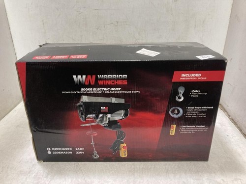 Warrior winches electric hoist - warrior,