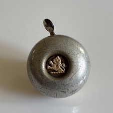 Collectible Vintage LUCAS (L40) Bicycle Bell made in England Cream & Chrome?