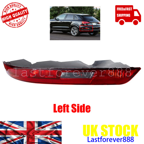 Left rear bumper - rear, tail