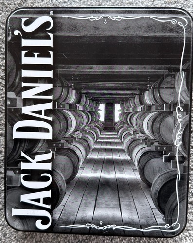 Jack daniel tin with lid - daniel’s,
