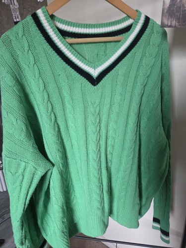 Vintage cricket green jumper - cricket,