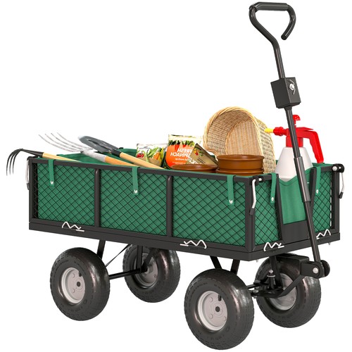 Outsunny garden cart with - outsunny,