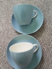 TWO RETRO WEDGWOOD SUMMER SKY