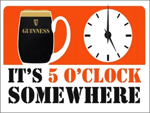Guinness metal signs