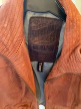 Superdry ladies Real Leather Biker Jacket