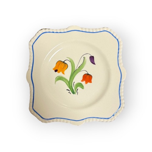 Vintage 1930s floral salad
