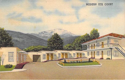 Modern ute court - ute, motel
