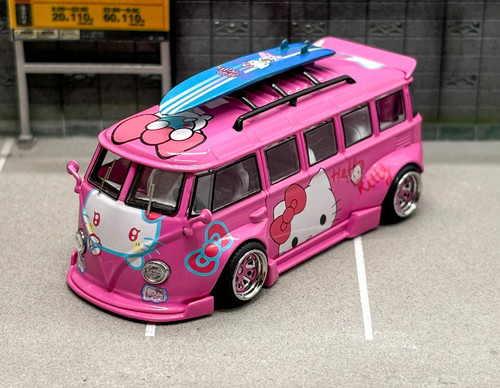 Liberty pink t1 camper - vw,