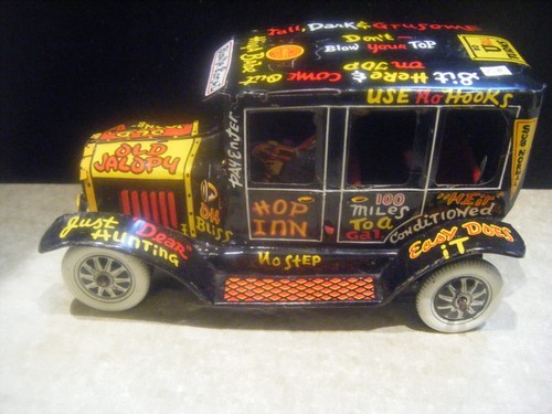 Vintage 1950 tin litho - 1950's,