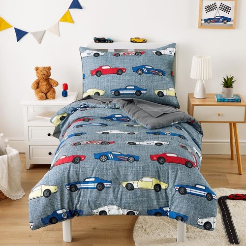 Race car toddler bedding set - toddler,