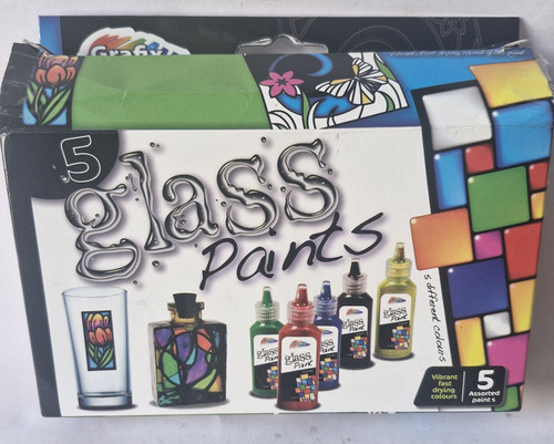 Grafix glass painting set kit - painting, set/kit