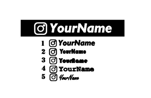 Insta tag sunstrip - insta,