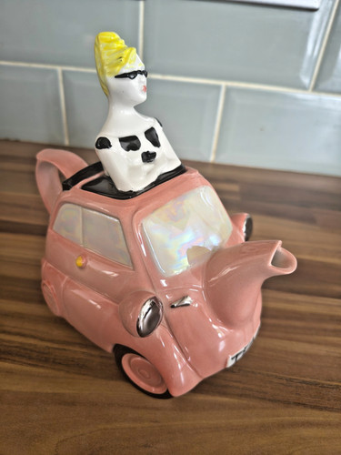 Swineside pink bubble car - bubble,