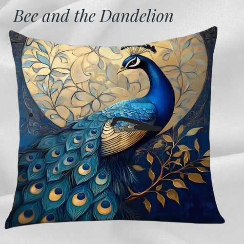 Gorgeous peacock against - against, a