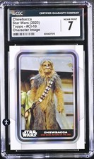 2023 Topps Star Wars Flagship Chewbacca #CI-10 Character Image Variation CGC 7