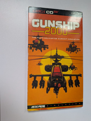 Gunship 2000 game amiga - 2000,