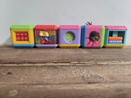 Fisher price sensory blocks - x5,