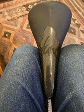 Carbon bike saddle and seat post
