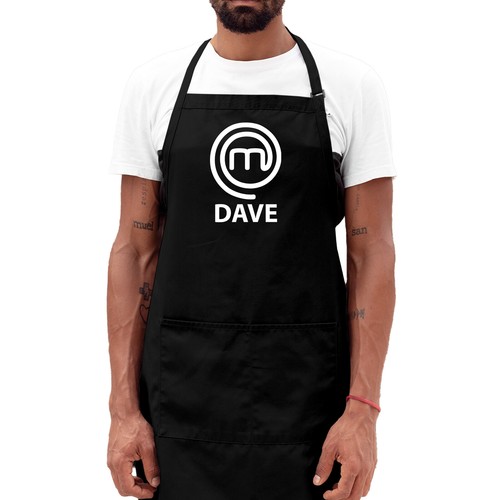 Personalised master chef black - personalised,