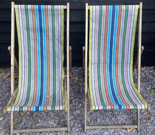 Pair vintage wooden - of,
