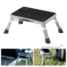 Anti Slip Folding Metal Step Stool Foldable Collapsible Kitchen Steel Sturdy