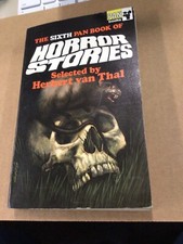 Sixth Pan Book of Horror Stories PB Herbert Van Thal UK Pan Anthology 1970 5th