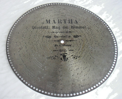Martha polyphon machine - polyphon,