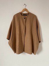 Zara Woman Cape Medium Tan