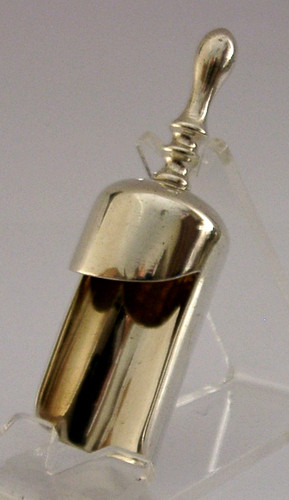 Sterling silver caddy spoon - sterling,