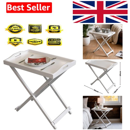 Wooden folding butler tray - wooden,