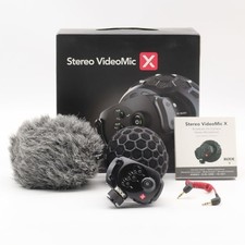 Rode Professional Microphone Stereo VideoMic X Wired XLR On-Camera Microphone