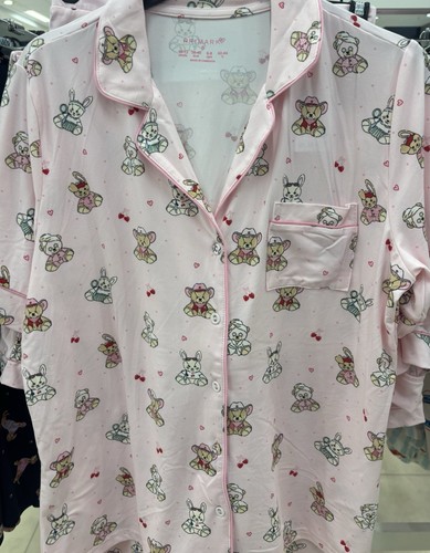 Teddy bear print boyfriend - teddy,
