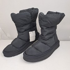 Zara Quilted Ankle Snow Boots
