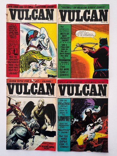 Vulcan comic 5 and 6 - comic,