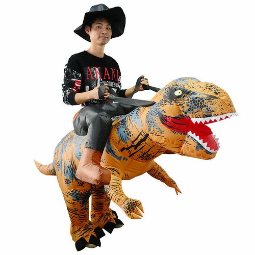 Rex inflatable rider - t-rex,