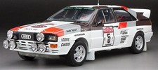 Sunstar 1:18 Scale Audi Quattro A2 #5 H.Mikkola/A.Hertz Rally Sanremo 1983 