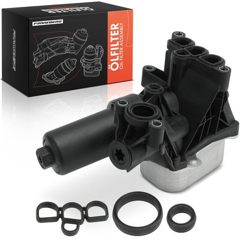 Oil cooler filter housing - cooler,