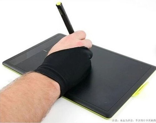 Art glove for graphic - art, tablet