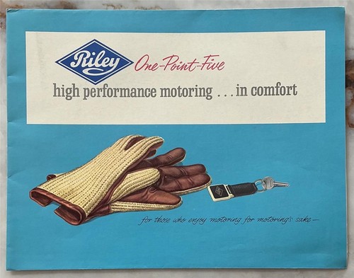 Riley car sales brochure - riley,