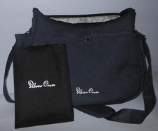 SILVER CROSS LARGE CHANGING BAG MIDNIGHT & BLACK MAT Very good Condition