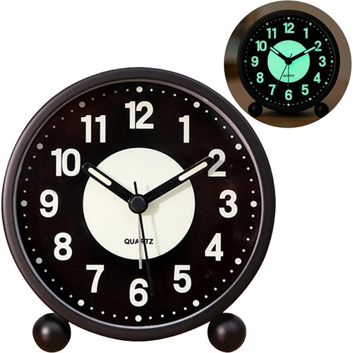 Silent bedside alarm clock - silent,