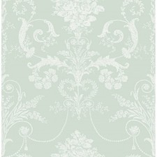 Laura Ashley Josette Duck Egg Wallpaper Same Batch Original UK W 53cm