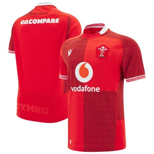 Wales rugby home replica - wales,