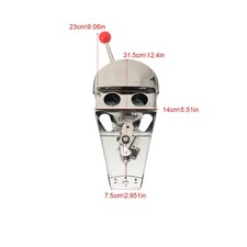 Boat Single Control Lever Top Mount Marine Engine Throttle Motor Handle UK