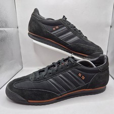 Adidas SL 72 Originals Black Orange Mens UK 11 Trainers 2009 Spezial Samba